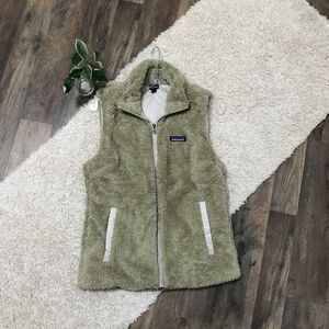 Patagonia Olive Green Fleece Vest